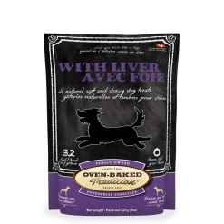 Soft and chewy liver dog treats