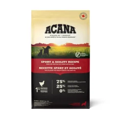Sport and Agility Fresh Free-Run Chicken and raw Hake Dry Food for Dogs, 11.4 kg
