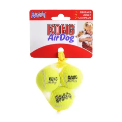 Squeaking tennis balls for dog