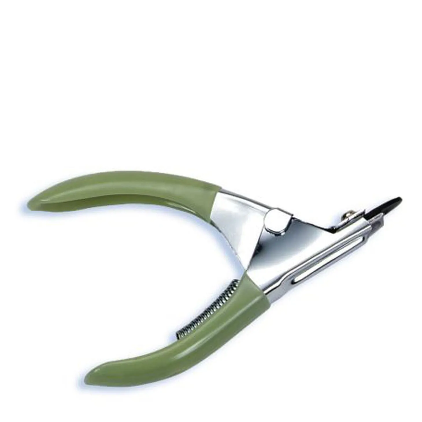 Stainless steel guillotine style nail trimmer for small dogs