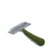 Stainless steel pined soft slicker for large dogs