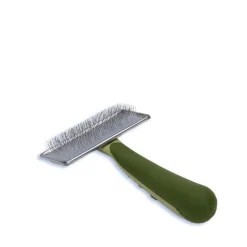 Stainless steel pined soft slicker for large dogs