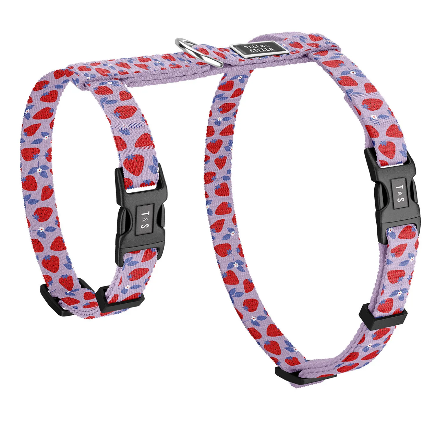 Strawberry Field Adjustable Cat Harness