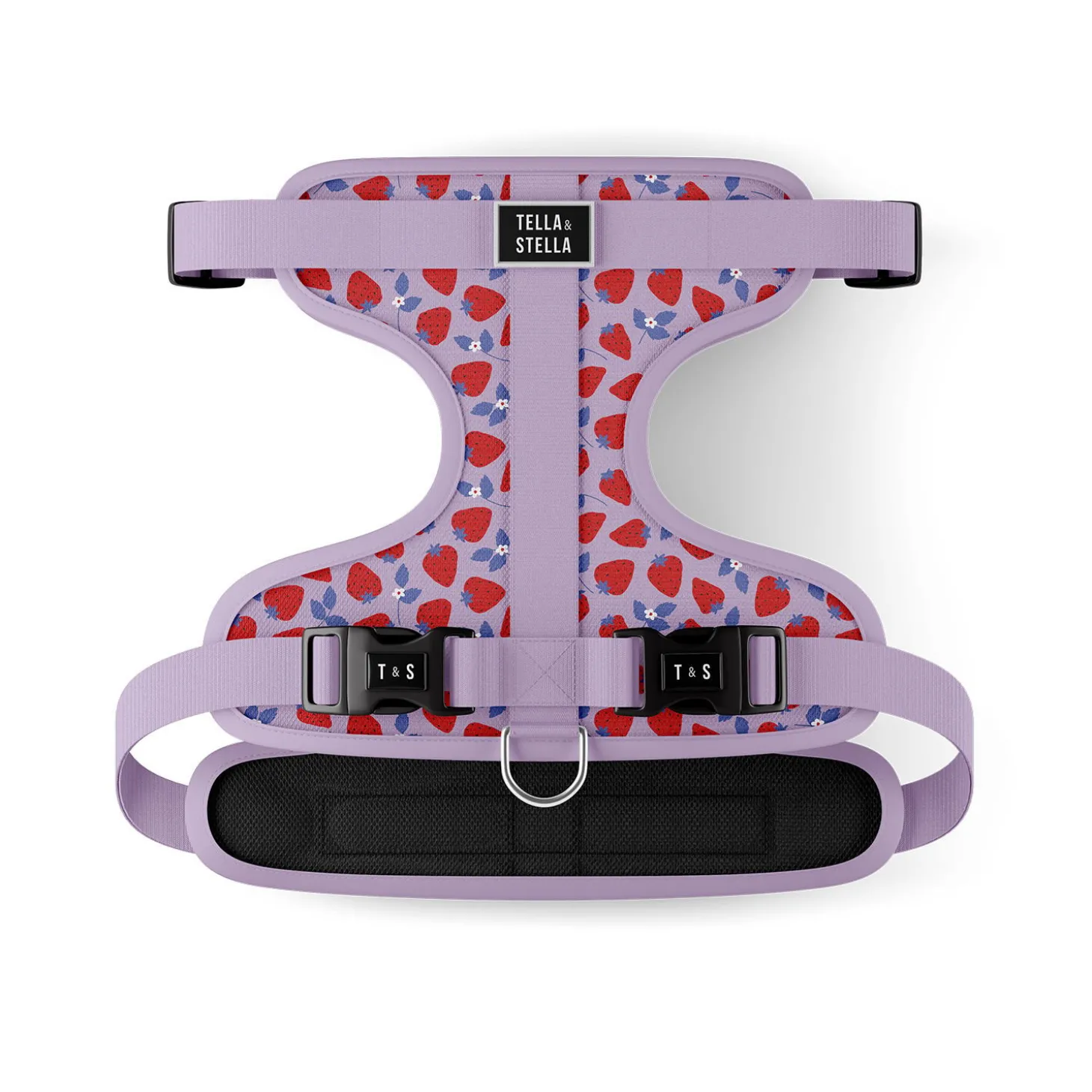 Strawberry Field Adjustable Dog Harness