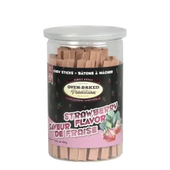 Strawberry Flavoured Chew Sticks for Dogs