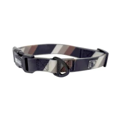 Stripes Silicone Dog Collar