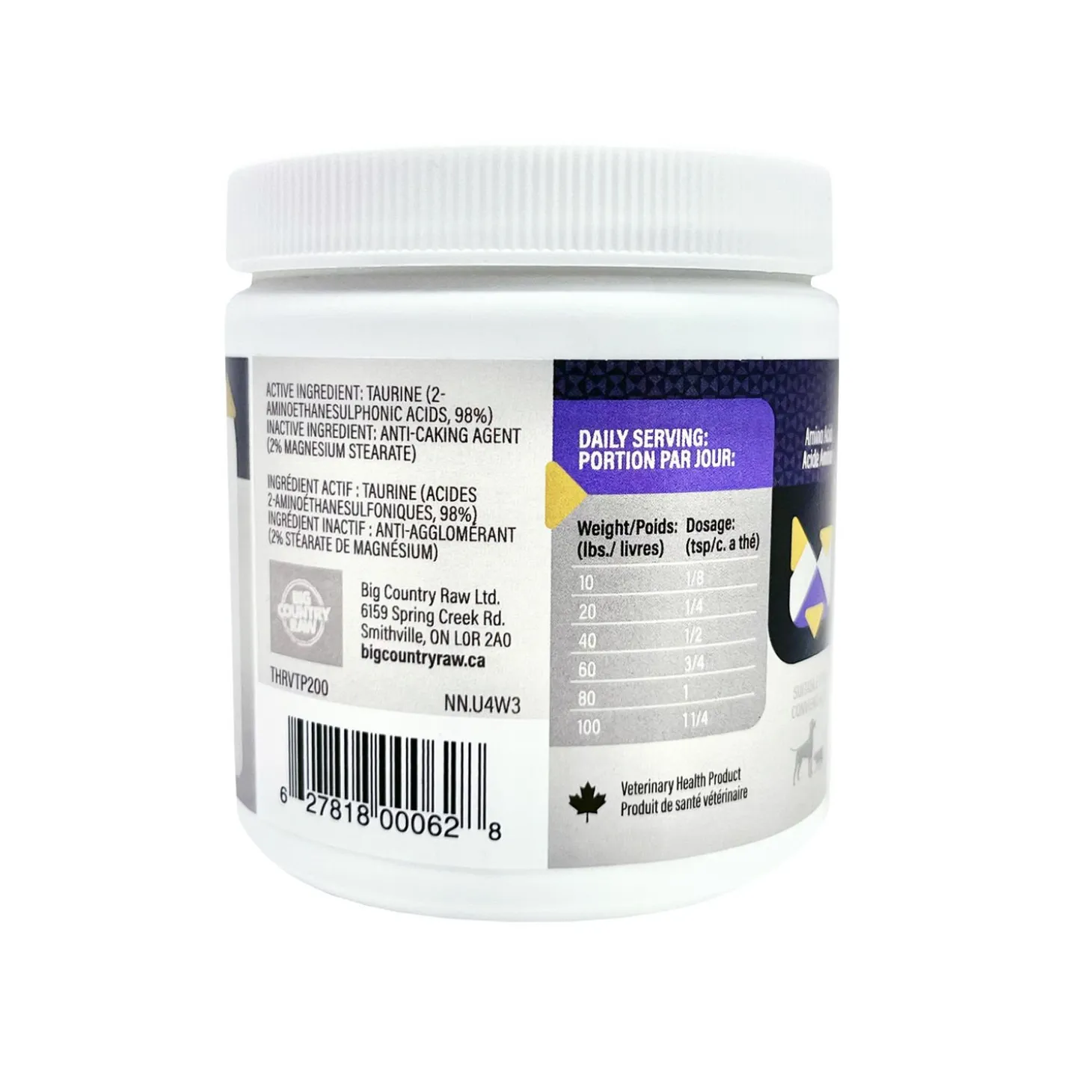 Taurine Supplement