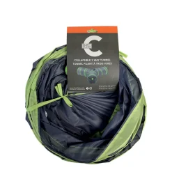 Three Way Cat Tunnel, green