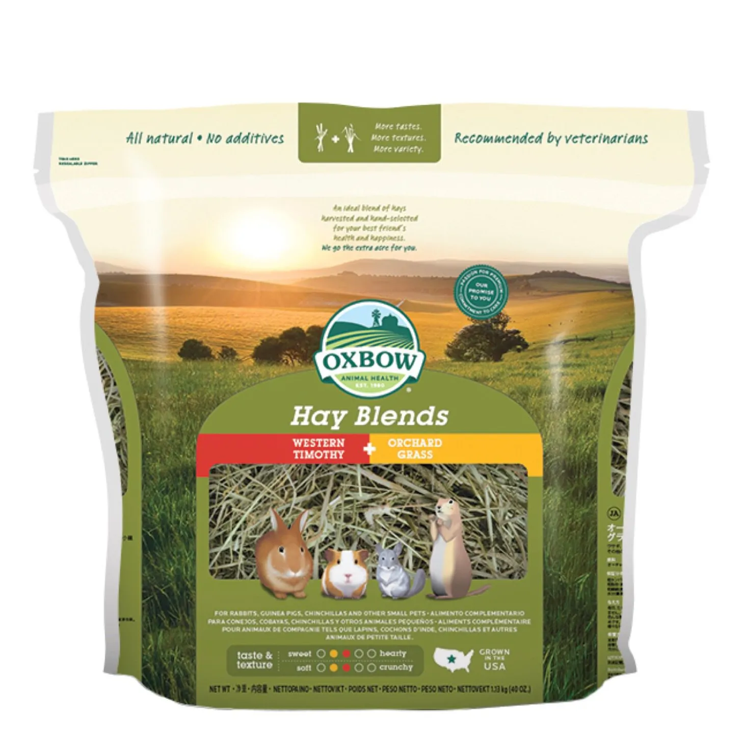 Timothy and Orchard Hay Mix for Rodents