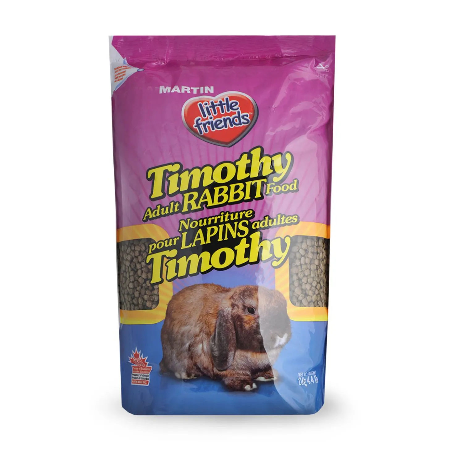 Timothy hay food for adult rabbit