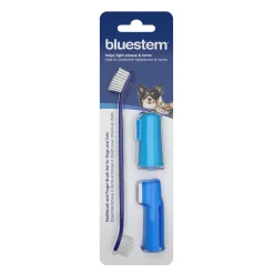 Toothbrush and Finger Brush Set for Dogs and Cats