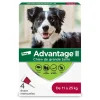 Topical Flea and Lice Protection for Dog 11 to 25 kg, 4 pack