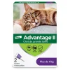 Topical flea protection for cat 4+ kg, 2 pack