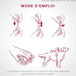 Topical Flea, Tick and Mosquito Protection for Dogs smaller than 4.5kg, 4 pack
