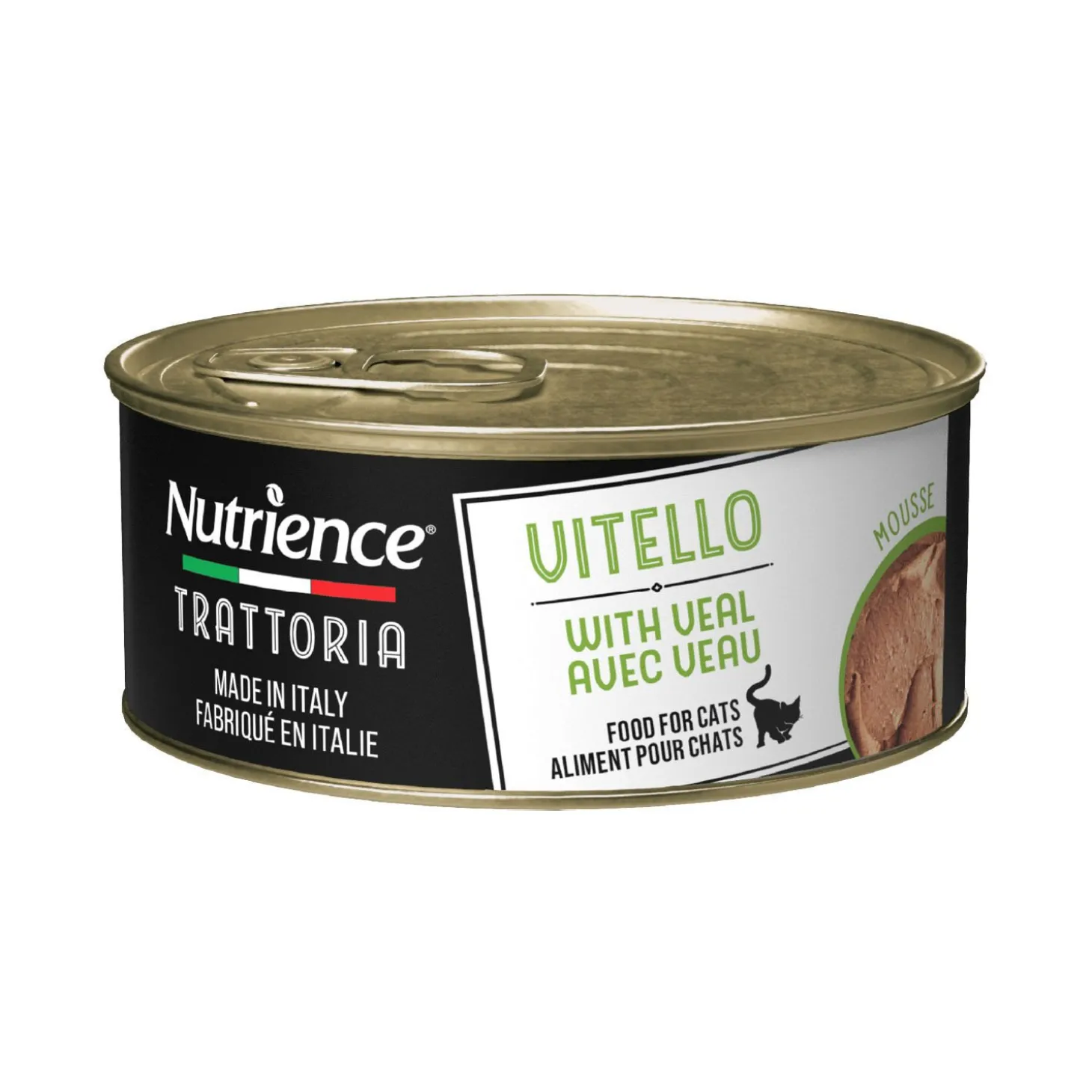 Trattoria Wet Food with Veal for Cats, 85 g