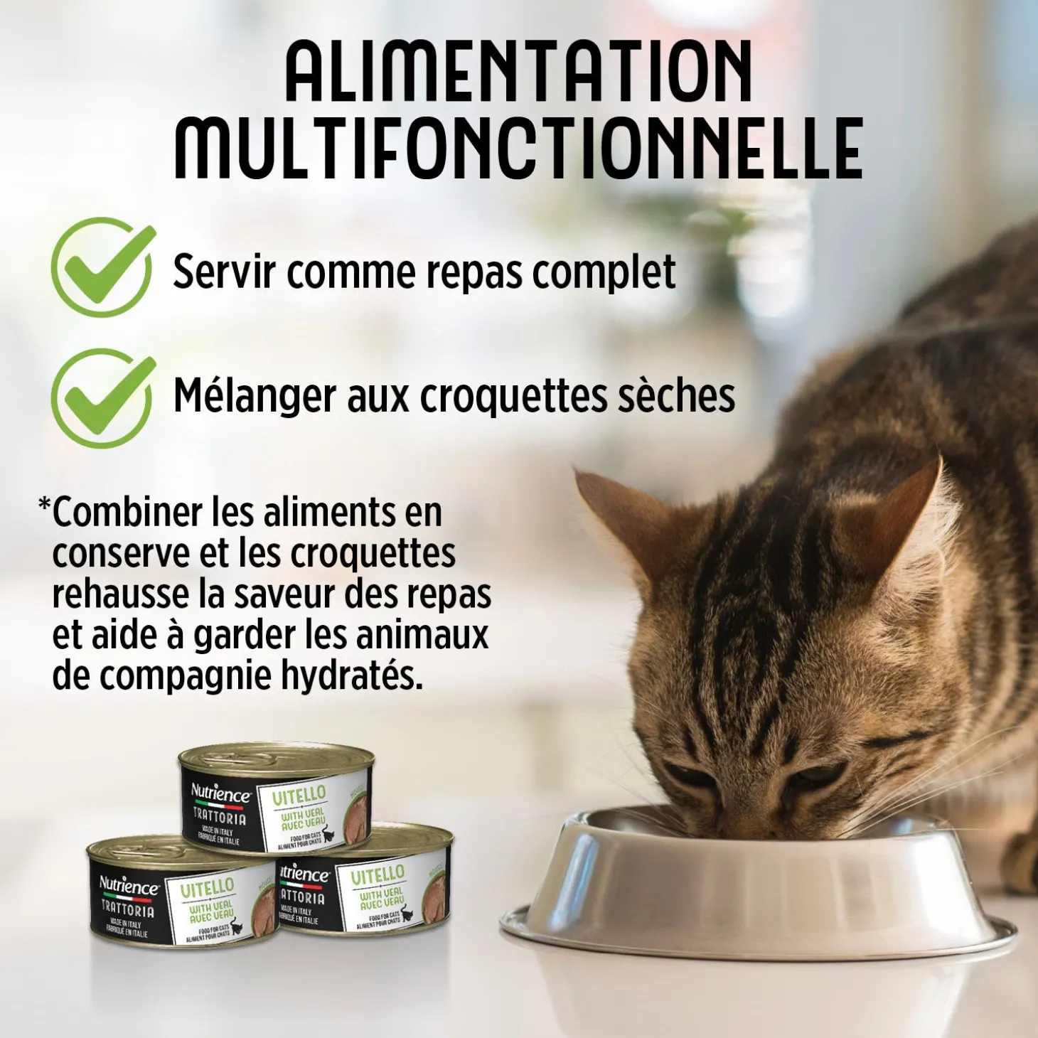 Trattoria Wet Food with Veal for Cats, 85 g