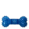Treat Dispenser Bone Shaped Dog Toy, blue