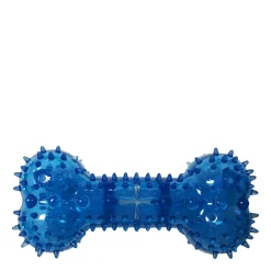 Treat Dispenser Bone Shaped Dog Toy, blue
