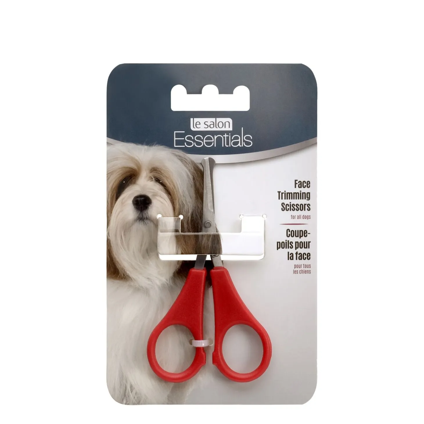 Trimming scissors for pet's face