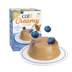 Tuna & Chicken Mousse with Blueberry Creamy Cups