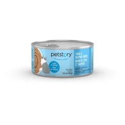 Tuna and Salmon Loaf in Gravy Cat Food