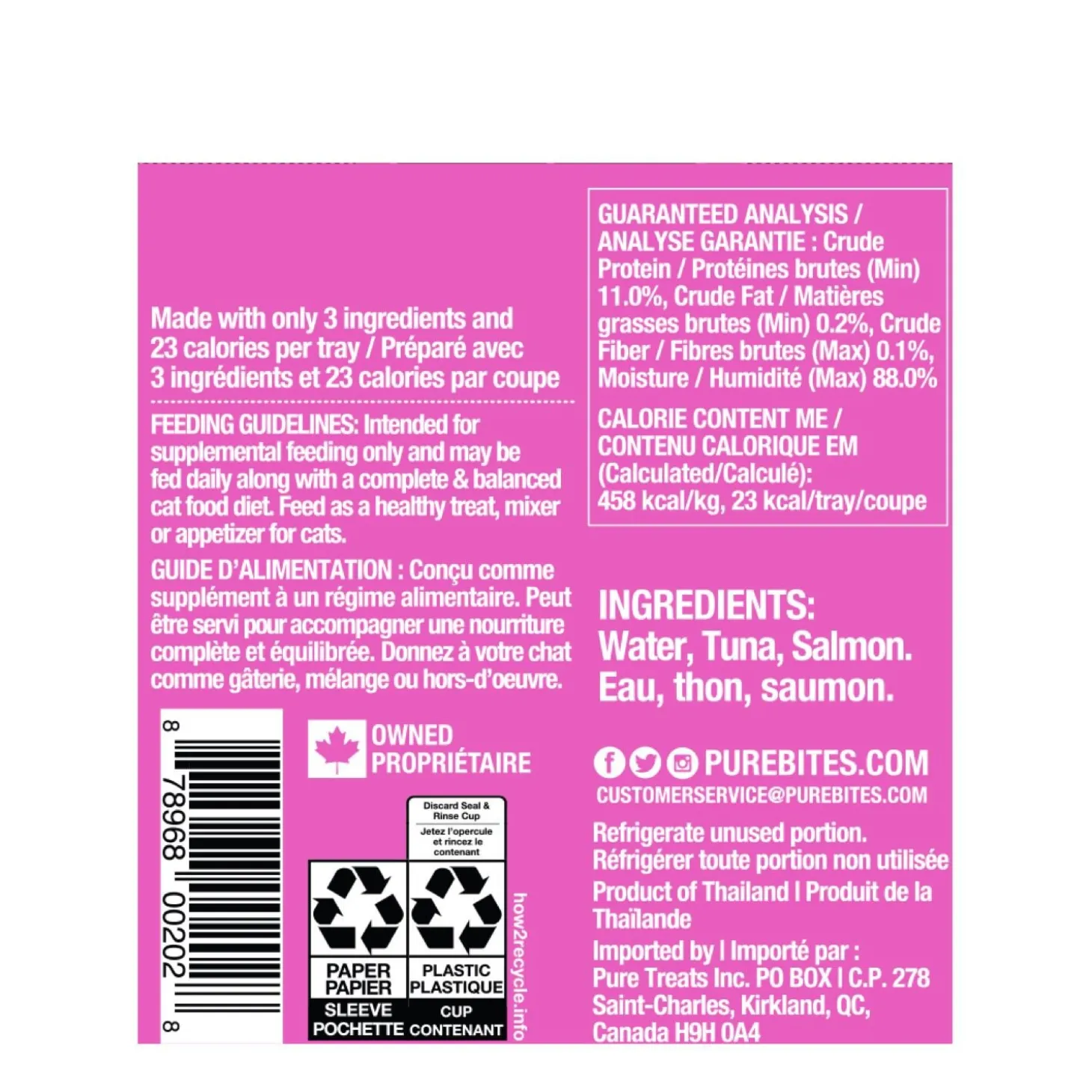 Tuna and Salmon Wet Mixer, 50 g