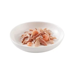 Tuna and shrimps wet food for cats