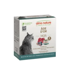 Tuna Recipe with Ocean Fish in Gravy Wet Food for Senior Cats