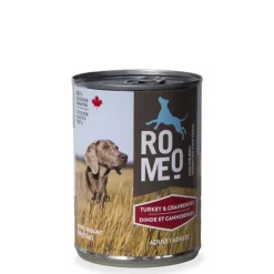Turkey and cranberries wet food for dog
