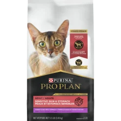 Turkey and Oat Meal Specialized Formula, Sensitive Skin and Stomach for Adult Cat, 2.49kg