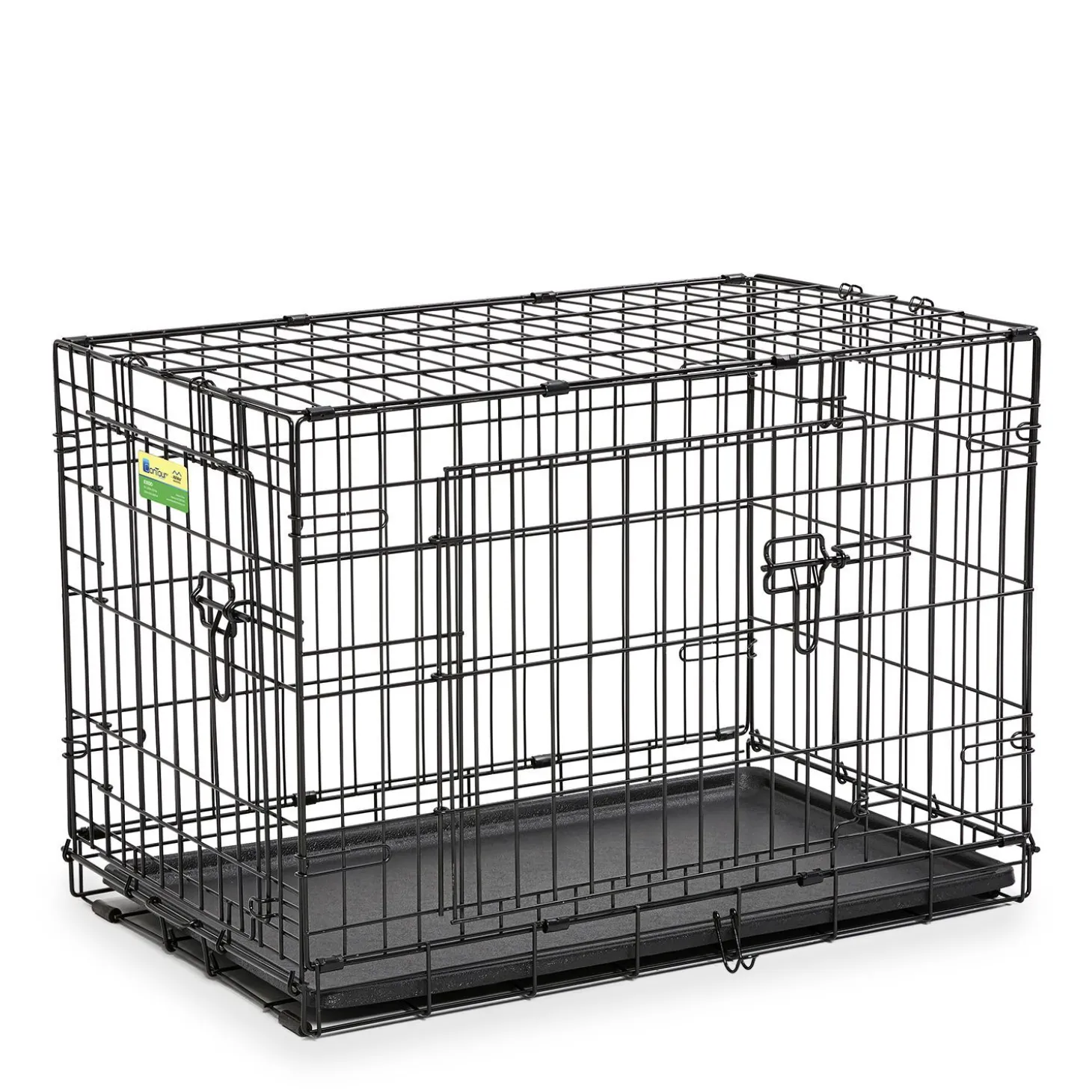 Two Door Folding Crate for Dogs