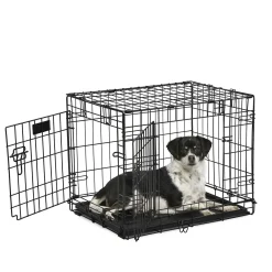 Two Door Folding Crate for Dogs