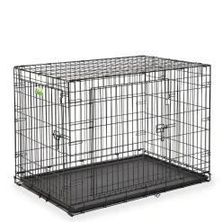Two Door Folding Crate for Dogs