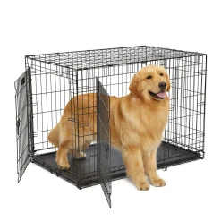 Two Door Folding Crate for Dogs