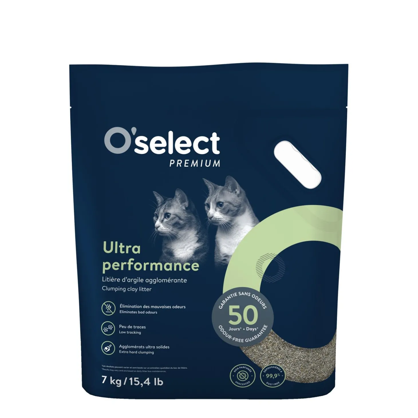 Ultra Performance Clumping Clay Litter, 7 kg