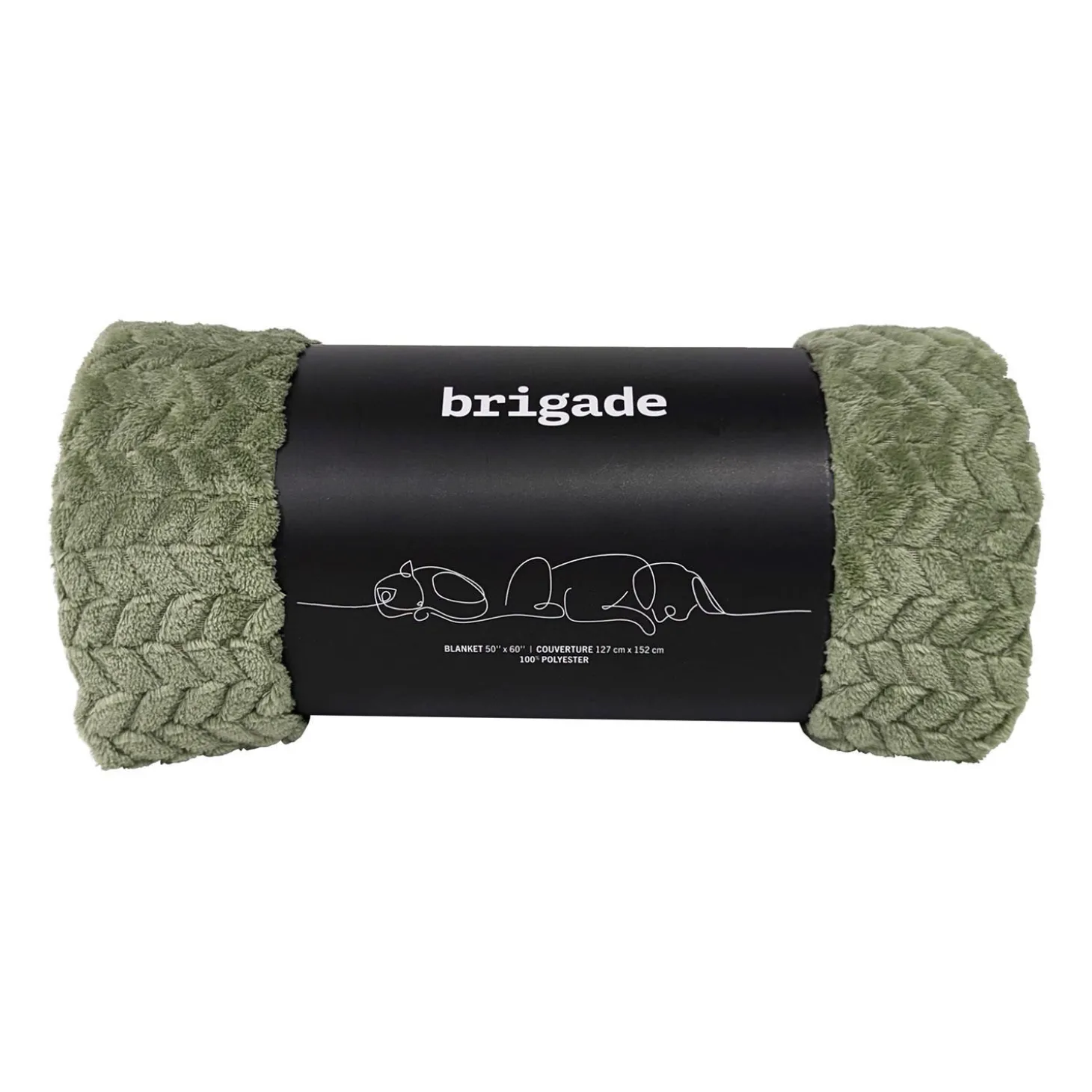 Ultra-soft Jacquard Blanket, Tea