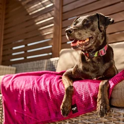 Ultra-soft Jacquard Fleece Blanket, Purple
