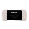Ultra-soft Jacquard Fleece Blanket, Ivory