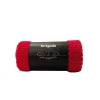 Ultra-soft Jacquard Fleece Blanket, Red
