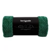 Ultra-soft Jacquard Fleece Blanket, Forest Green