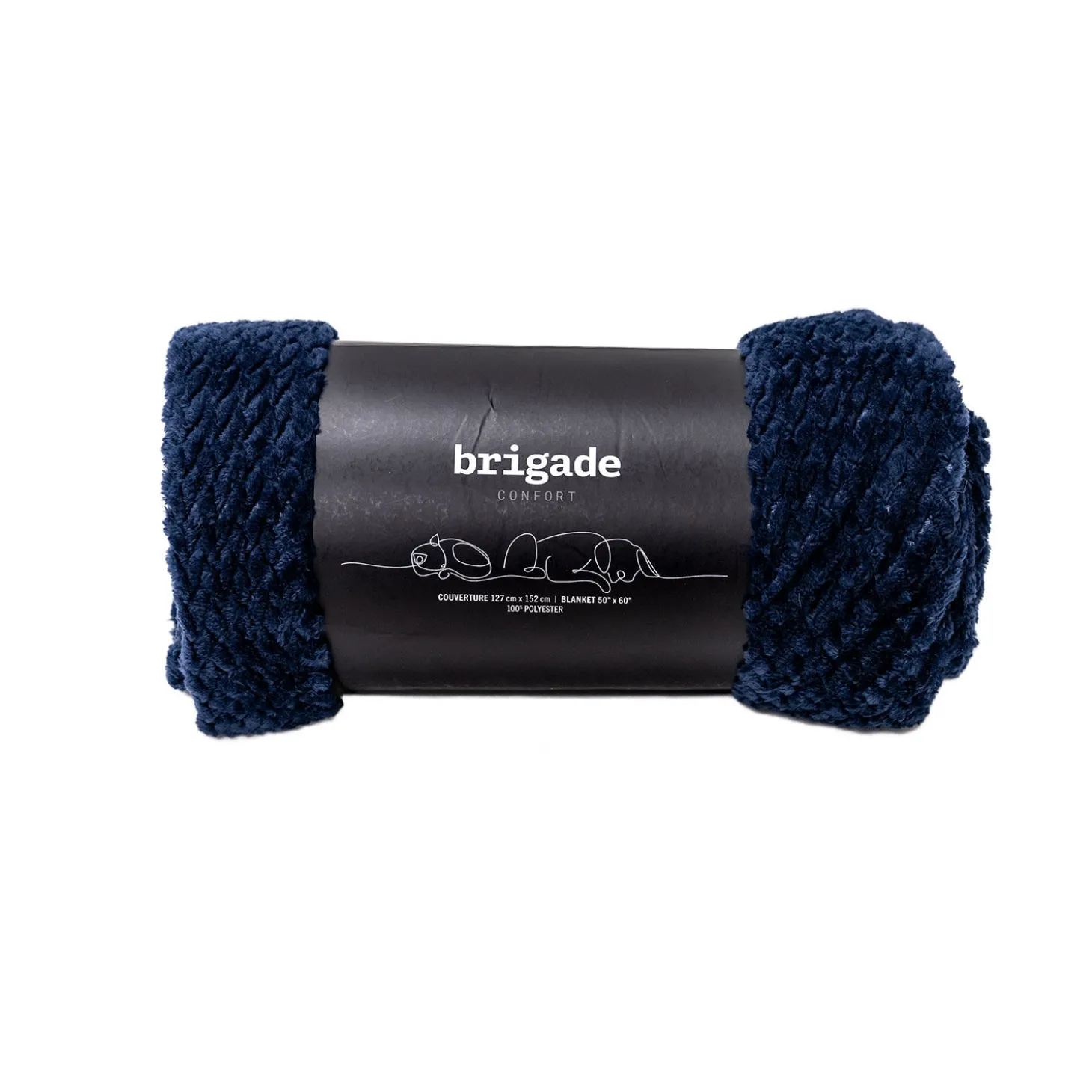 Ultra-Soft Microfiber Blanket, Navy