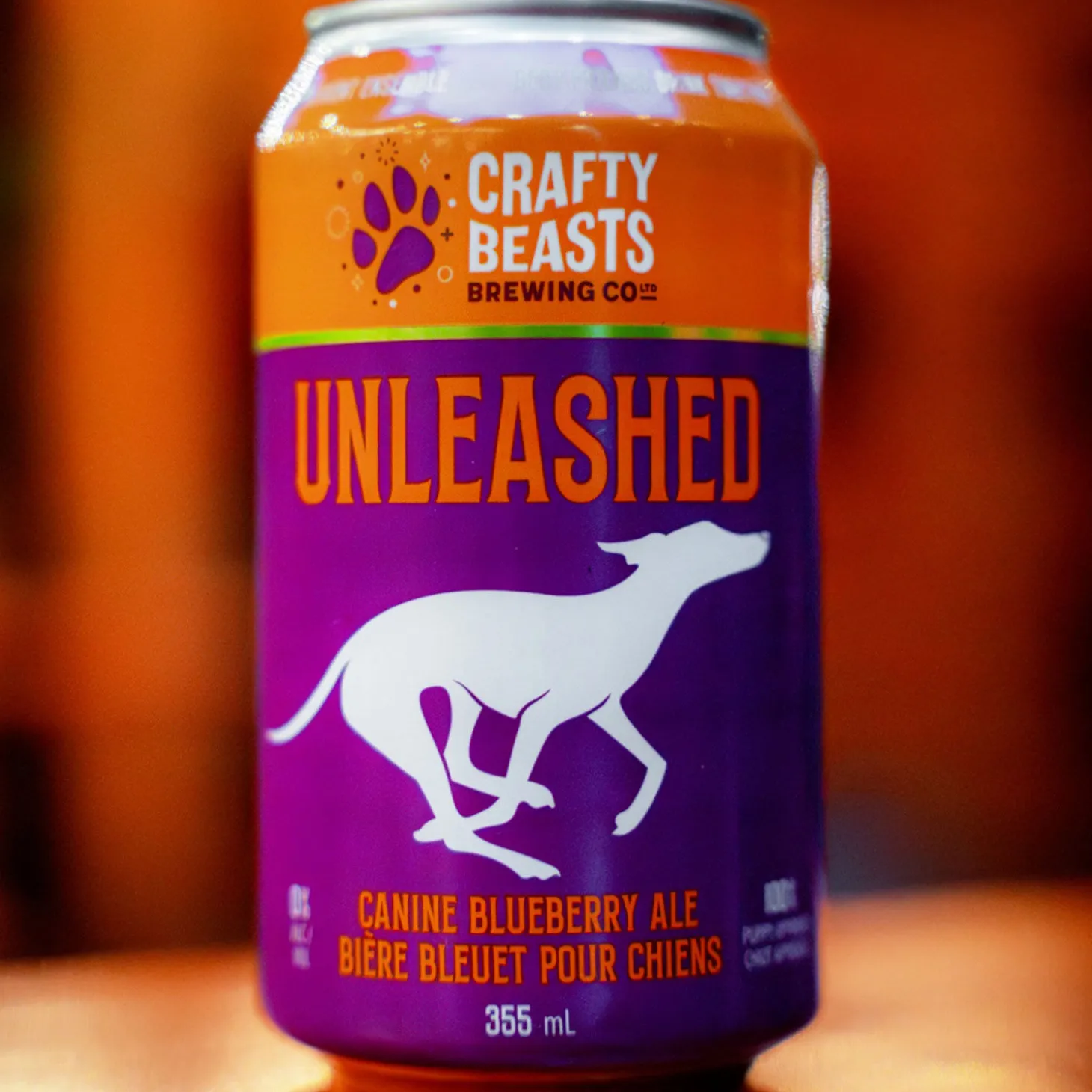 UNLEASHED Canine Blueberry Ale