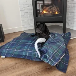 Varsity Plaid Cloud Pillow Cover