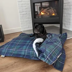 Varsity Plaid Cloud Pillow Cover