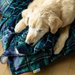 Varsity Plaid Cloud Pillow Cover