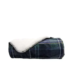 Varsity Plaid Soft Blanket