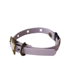 Vegan Leather Cat Collar, Lavender