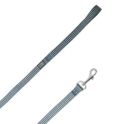 5-Way Navy Striped Dog Leash