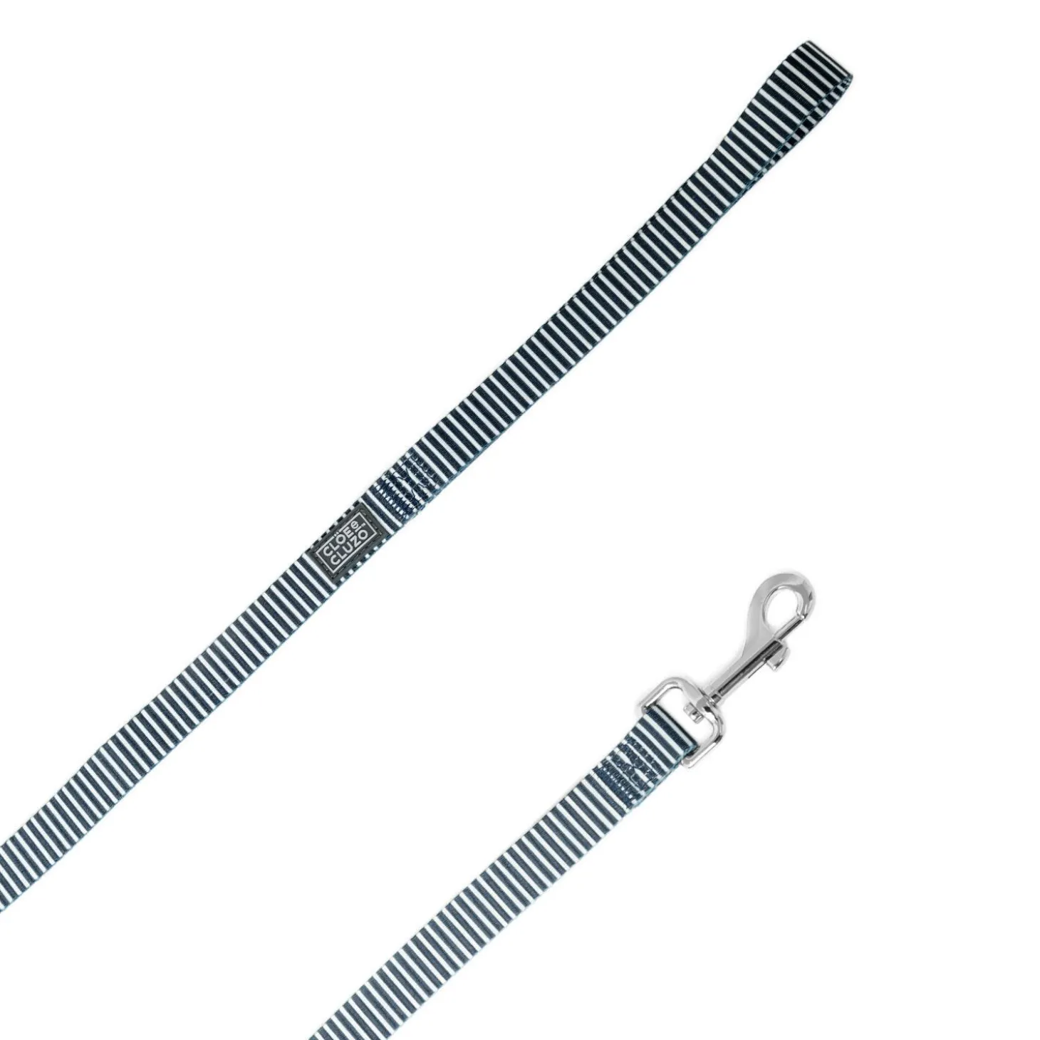 5-Way Navy Striped Dog Leash