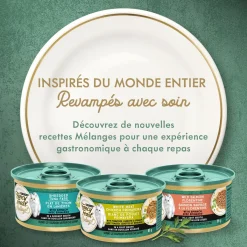 Wet food wild salmon florentine